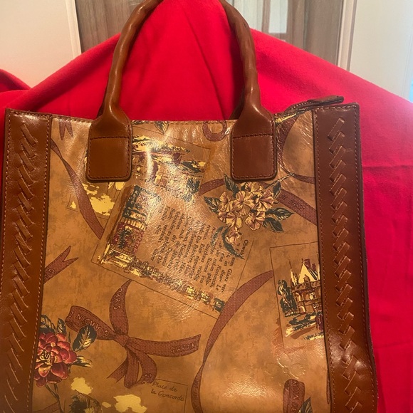 Patricia Nash beautiful bag with card wallet - Picture 2 of 11